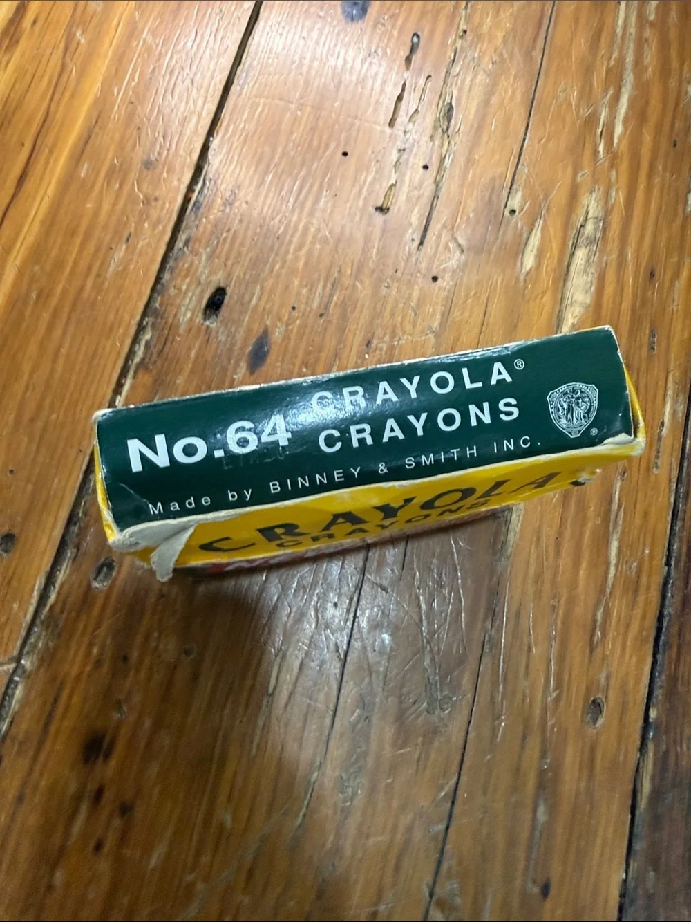 Vintage Crayola 64-Count Crayons limited edition 1958 Box retired colors